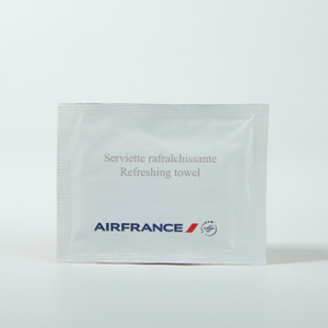  Disposable Individually Wrapped Soft Hand Face Cleaning Airline Wet Wipes-MJ1002