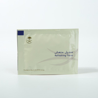  Disposable Individually Wrapped Soft Hand Face Cleaning Airline Wet Wipes-MJ1005