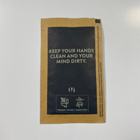 Eco-friendly Soft Small Pack Lemon Fresh Hand Cleaning Restaurant Wet Wipes-MJ006