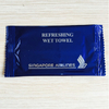  Disposable Individually Wrapped Soft Hand Face Cleaning Airline Wet Wipes-MJ1004