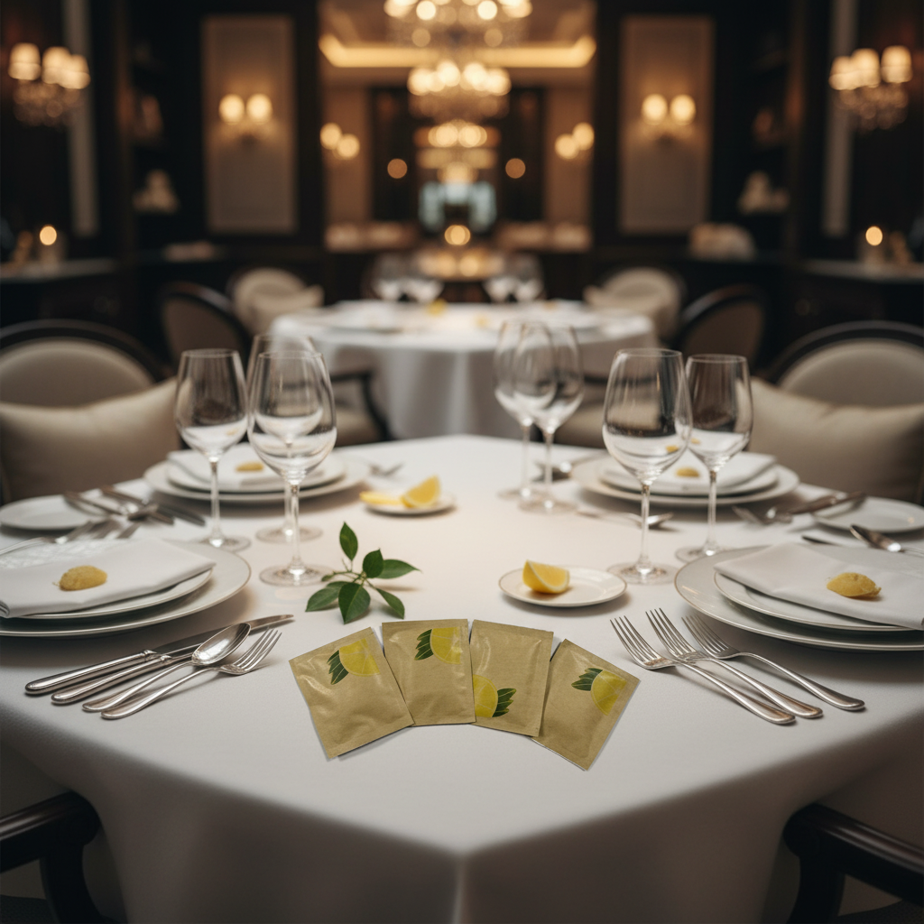 Restaurant Wet Wipes Application and Storage