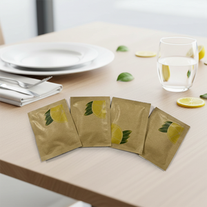 Individually Wrapped Kraft-Packaged Cleaning Wipes